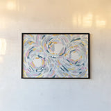 Laughter by Moira Hershey. shown as a paper print in a black flame. Available as a archival giclee rolled canvas, fine art paper, or poster print. SKU 34756i.