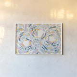 Laughter by Moira Hershey. shown as a paper print in a white frame. Available as a archival giclee rolled canvas, fine art paper, or poster print. SKU 34756i.