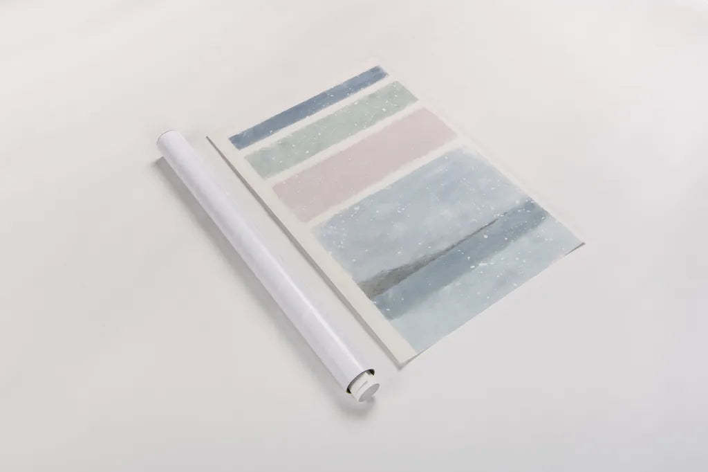 Layers by Moira Hershey. shown as a rolled paper print. Available as archival giclee rolled canvas, fine art paper, or poster print. SKU 42435h.