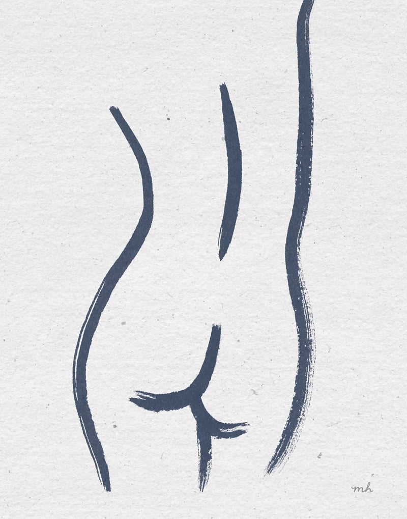 Line Figures V by Moira Hershey