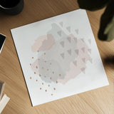 Lovely Blush IV by Moira Hershey. Shown as a detailed flat fine art print, highlighting archival giclee quality. Available as an archival giclee rolled canvas, fine art paper, or poster print. SKU 35391a.