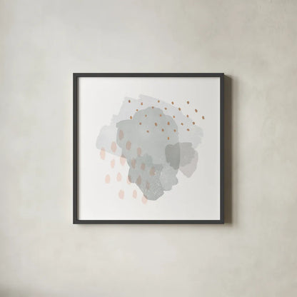 Lovely II by Moira Hershey. Shown in a sleek black glass frame for a contemporary gallery look. Available as an archival giclee rolled canvas, fine art paper, or poster print. SKU 35270a.