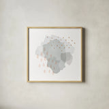 Lovely II by Moira Hershey. Shown in a natural wood glass frame for a timeless modern aesthetic. Available as an archival giclee rolled canvas, fine art paper, or poster print. SKU 35270a.