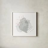 Lovely III by Moira Hershey. Shown in a crisp white glass frame for a clean and minimalist style. Available as an archival giclee rolled canvas, fine art paper, or poster print. SKU 35271a.