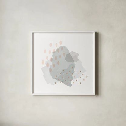 Lovely III by Moira Hershey. Shown in a crisp white glass frame for a clean and minimalist style. Available as an archival giclee rolled canvas, fine art paper, or poster print. SKU 35271a.