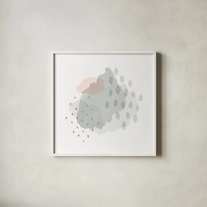 Lovely IV by Moira Hershey. Shown in a crisp white glass frame for a clean and minimalist style. Available as an archival giclee rolled canvas, fine art paper, or poster print. SKU 35274a.