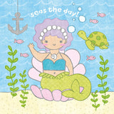 Magical Mermaid III by Moira Hershey. SKU 29822a. Archival Giclee Fine art print for wall decor.