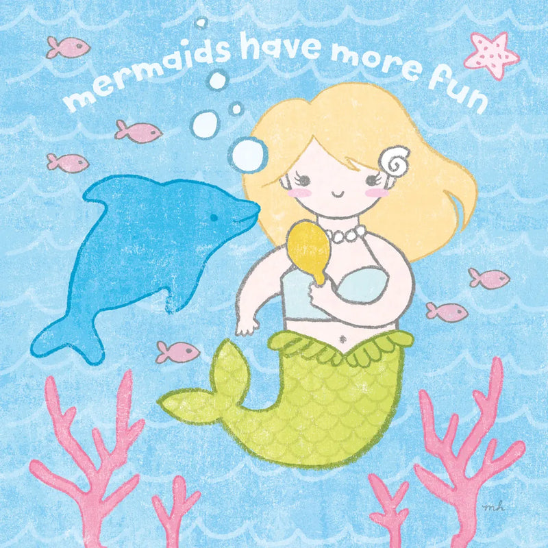 Magical Mermaid IV by Moira Hershey. SKU 29823a. Archival Giclee Fine art print for wall decor.