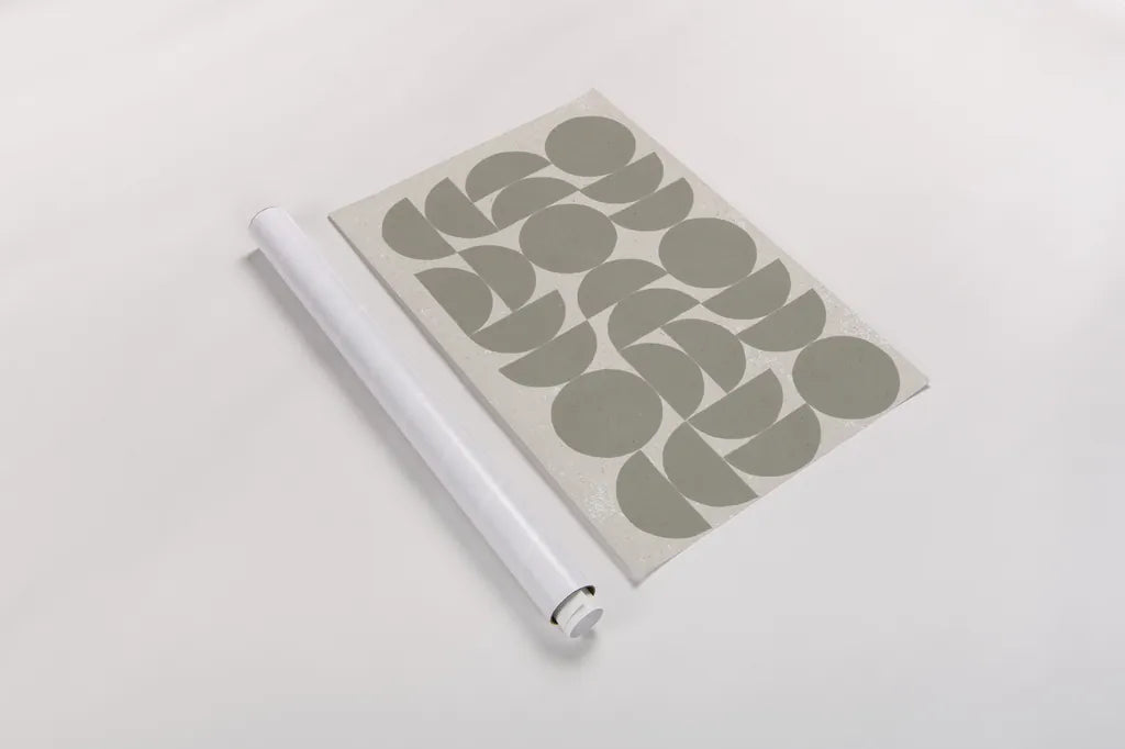 Make it Mod I v2 by Moira Hershey. shown as a rolled paper print. Available as archival giclee rolled canvas, fine art paper, or poster print. SKU 80612h.