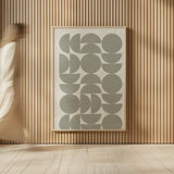 Make it Mod I v2 by Moira Hershey. shown as over sized large wall art. Available as an archival giclee rolled canvas, fine art paper, or poster print. SKU 80612h.