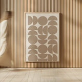 Make it Mod II v2 by Moira Hershey. shown as over sized large wall art. Available as an archival giclee rolled canvas, fine art paper, or poster print. SKU 80613h.