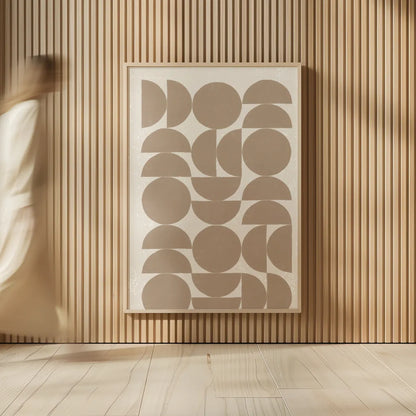 Make it Mod II v2 by Moira Hershey. shown as over sized large wall art. Available as an archival giclee rolled canvas, fine art paper, or poster print. SKU 80613h.