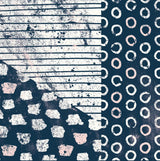 Mark Making Tile IV with Blush by Moira Hershey. SKU 40800a. Archival Giclee Fine art print for wall decor.