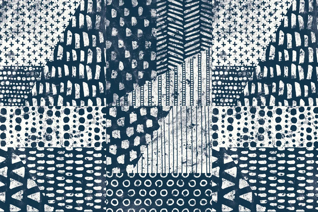 Mark Making Tile VI by Moira Hershey. SKU 52898i. Archival Giclee Fine art print for wall decor.