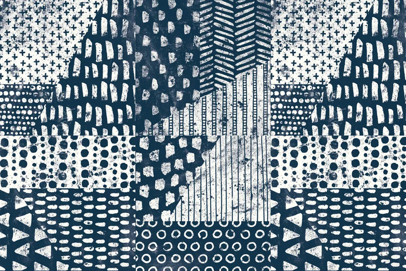 Mark Making Tile VI by Moira Hershey. SKU 52898i. Archival Giclee Fine art print for wall decor.