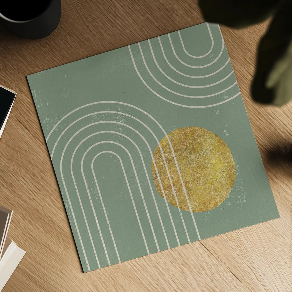 Midnight Moon II by Moira Hershey. Shown as a detailed flat fine art print, highlighting archival giclee quality. Available as an archival giclee rolled canvas, fine art paper, or poster print. SKU 90912a.