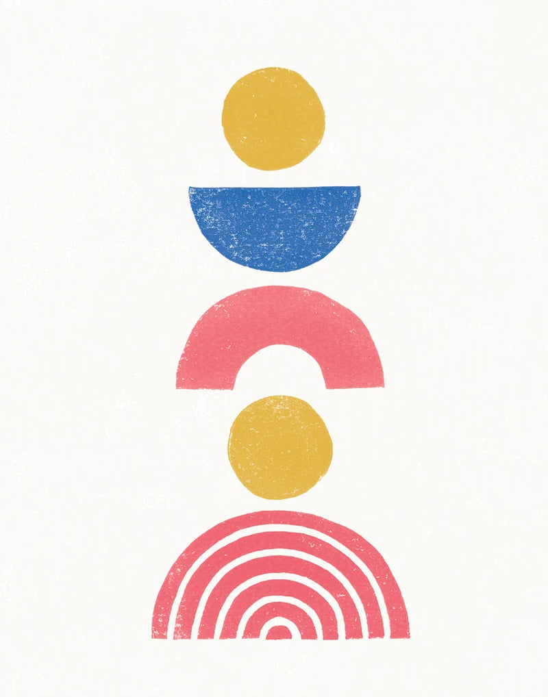 Minimalist Boho I Bright by Moira Hershey