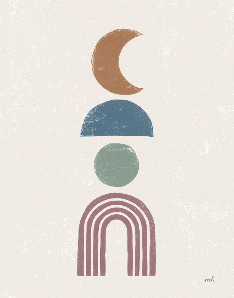 Minimalist Boho I Dark by Moira Hershey