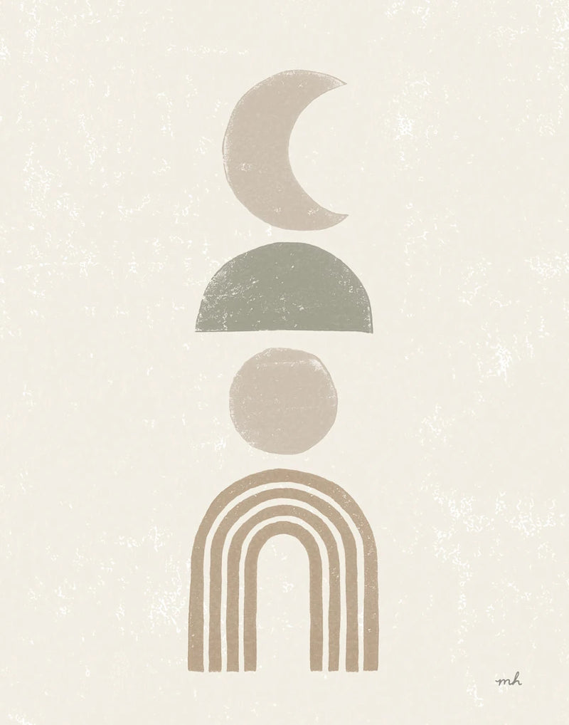 Minimalist Boho I Neutral by Moira Hershey