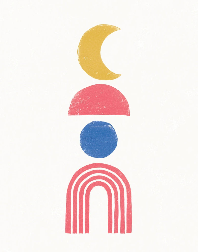 Minimalist Boho II Bright by Moira Hershey