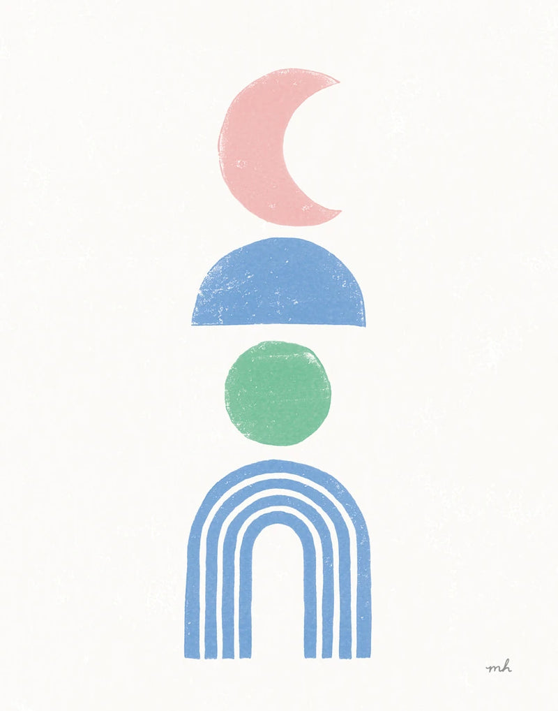 Minimalist Boho II Pastel by Moira Hershey