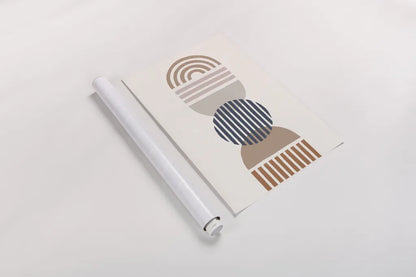 Modern Desert I by Moira Hershey. shown as a rolled paper print. Available as archival giclee rolled canvas, fine art paper, or poster print. SKU 66894h.