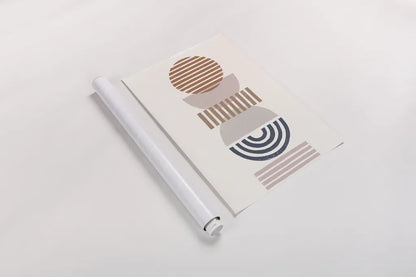 Modern Desert II by Moira Hershey. shown as a rolled paper print. Available as archival giclee rolled canvas, fine art paper, or poster print. SKU 66895h.