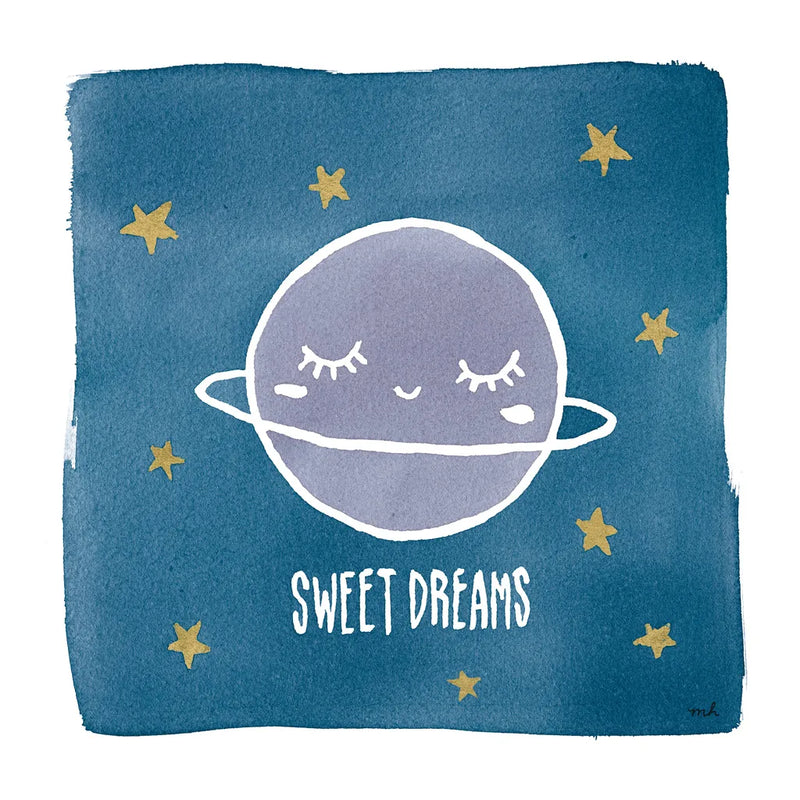 Night Sky Sweet Dreams by Moira Hershey. SKU 49901a. Archival Giclee Fine art print for wall decor.