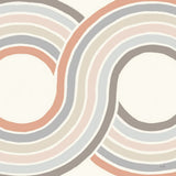 Over The Rainbow II Thick Lines by Moira Hershey. SKU 57809a. Archival Giclee Fine art print for wall decor.