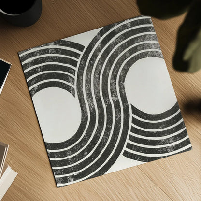 Over the Rainbow BW II by Moira Hershey. Shown as a detailed flat fine art print, highlighting archival giclee quality. Available as an archival giclee rolled canvas, fine art paper, or poster print. SKU 53532a.