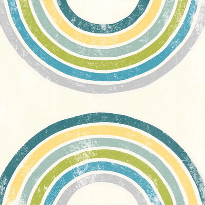 Over the Rainbow I Green by Moira Hershey. SKU 72248a. Archival Giclee Fine art print for wall decor.