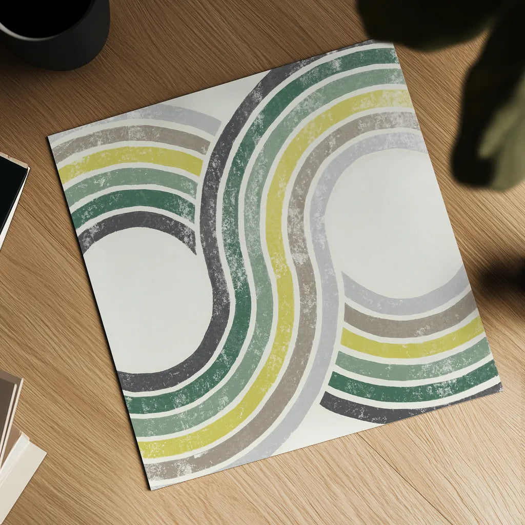 Over the Rainbow II Cabana by Moira Hershey. Shown as a detailed flat fine art print, highlighting archival giclee quality. Available as an archival giclee rolled canvas, fine art paper, or poster print. SKU 68247a.