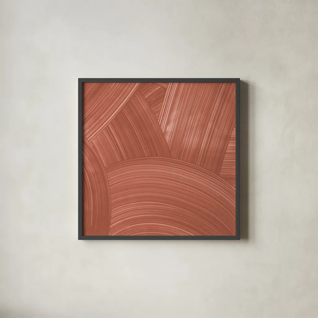 Overpass I by Moira Hershey. Shown in a sleek black glass frame for a contemporary gallery look. Available as an archival giclee rolled canvas, fine art paper, or poster print. SKU 59963a.