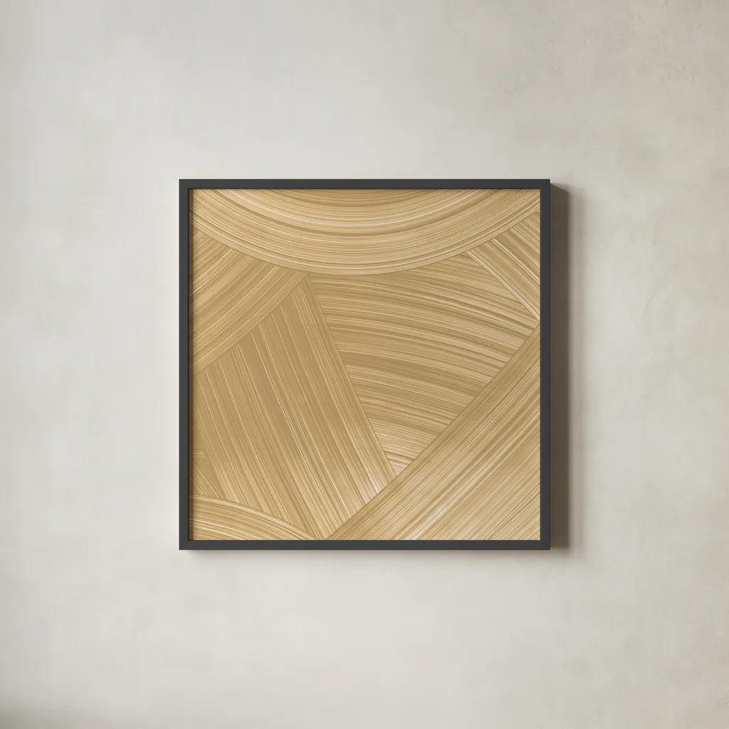 Overpass II by Moira Hershey. Shown in a sleek black glass frame for a contemporary gallery look. Available as an archival giclee rolled canvas, fine art paper, or poster print. SKU 59964a.