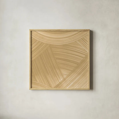 Overpass II by Moira Hershey. Shown in a natural wood glass frame for a timeless modern aesthetic. Available as an archival giclee rolled canvas, fine art paper, or poster print. SKU 59964a.