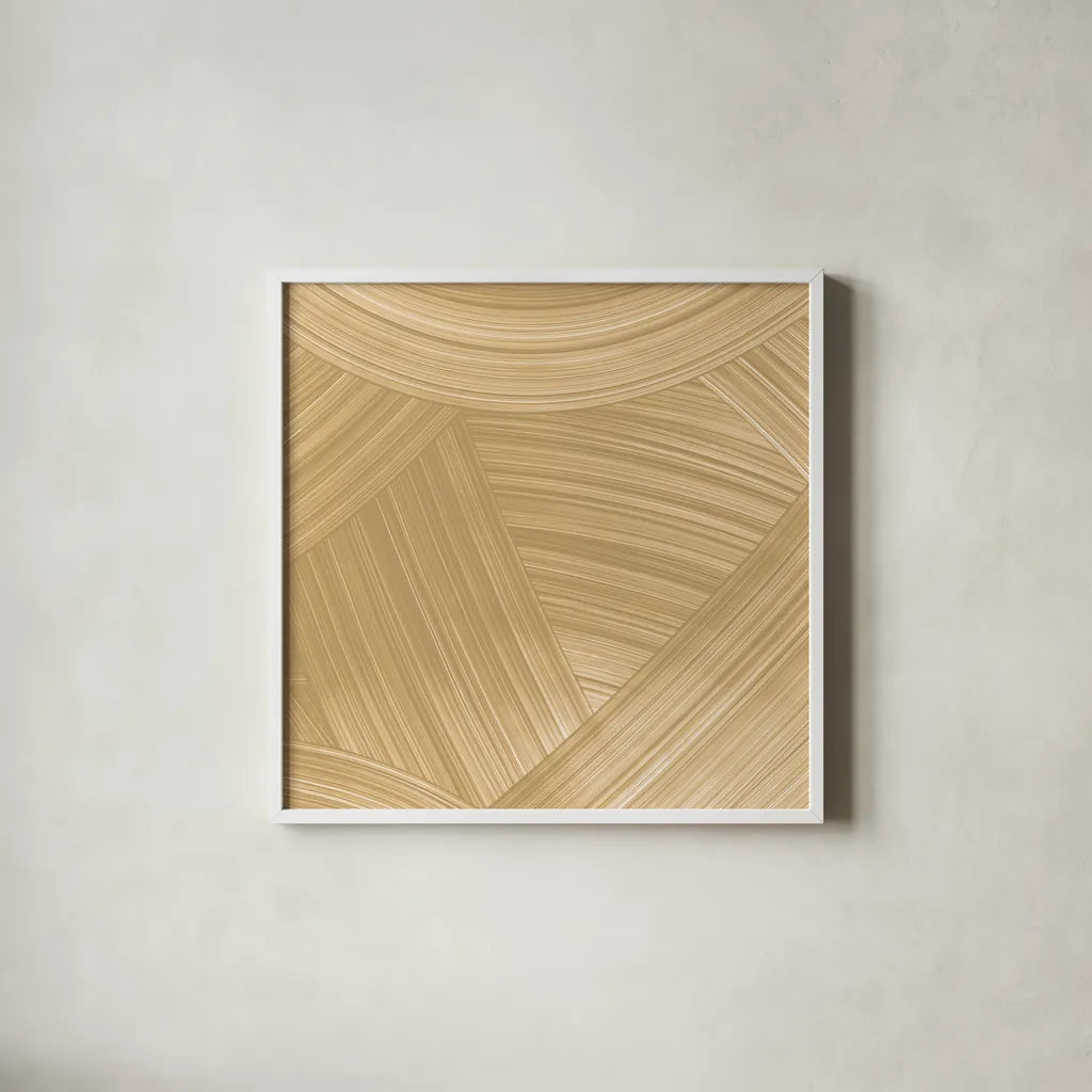 Overpass II by Moira Hershey. Shown in a crisp white glass frame for a clean and minimalist style. Available as an archival giclee rolled canvas, fine art paper, or poster print. SKU 59964a.