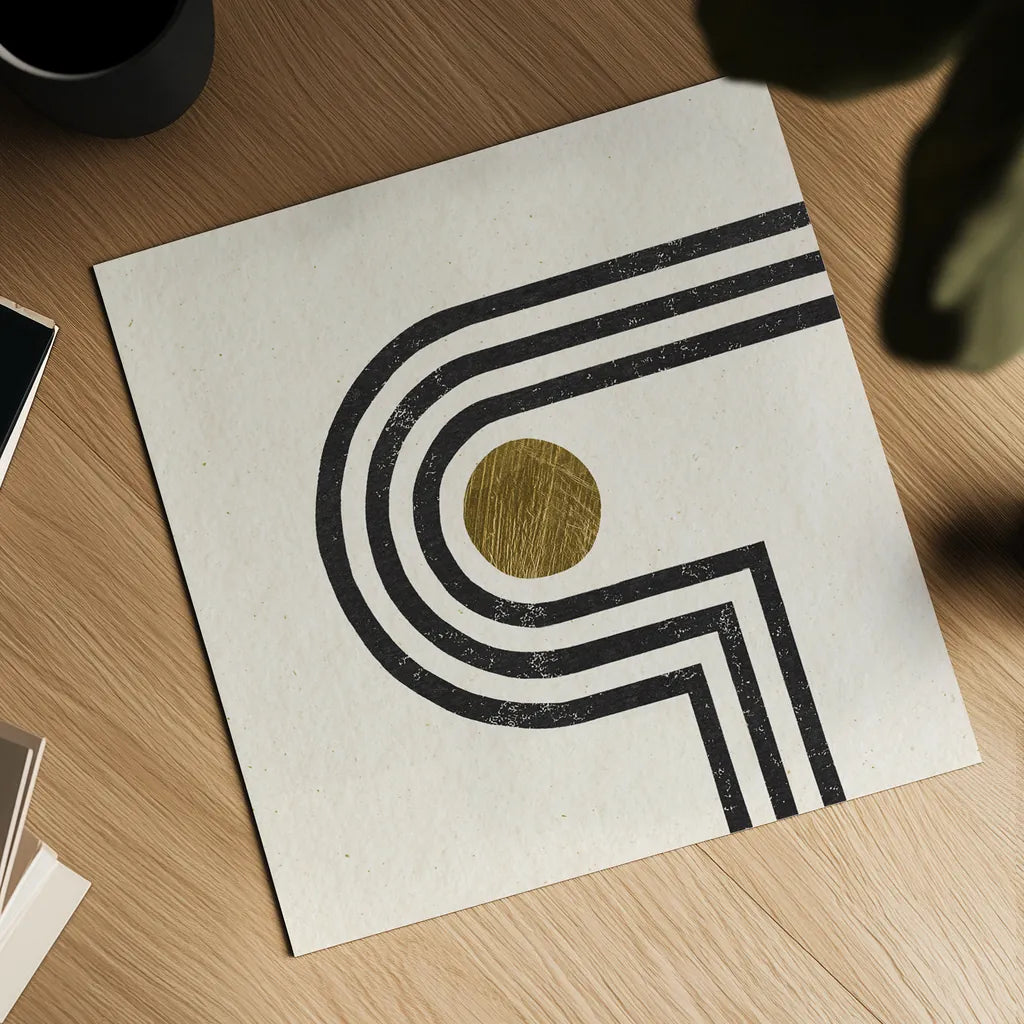 Path IV by Moira Hershey. Shown as a detailed flat fine art print, highlighting archival giclee quality. Available as an archival giclee rolled canvas, fine art paper, or poster print. SKU 83585a.