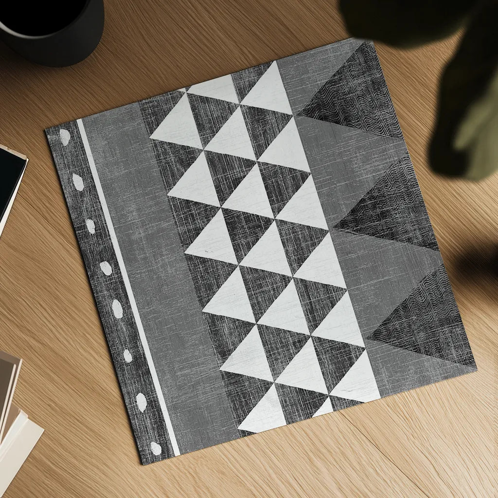 Patterns of the Savanna I BW by Moira Hershey. Shown as a detailed flat fine art print, highlighting archival giclee quality. Available as an archival giclee rolled canvas, fine art paper, or poster print. SKU 38415a.