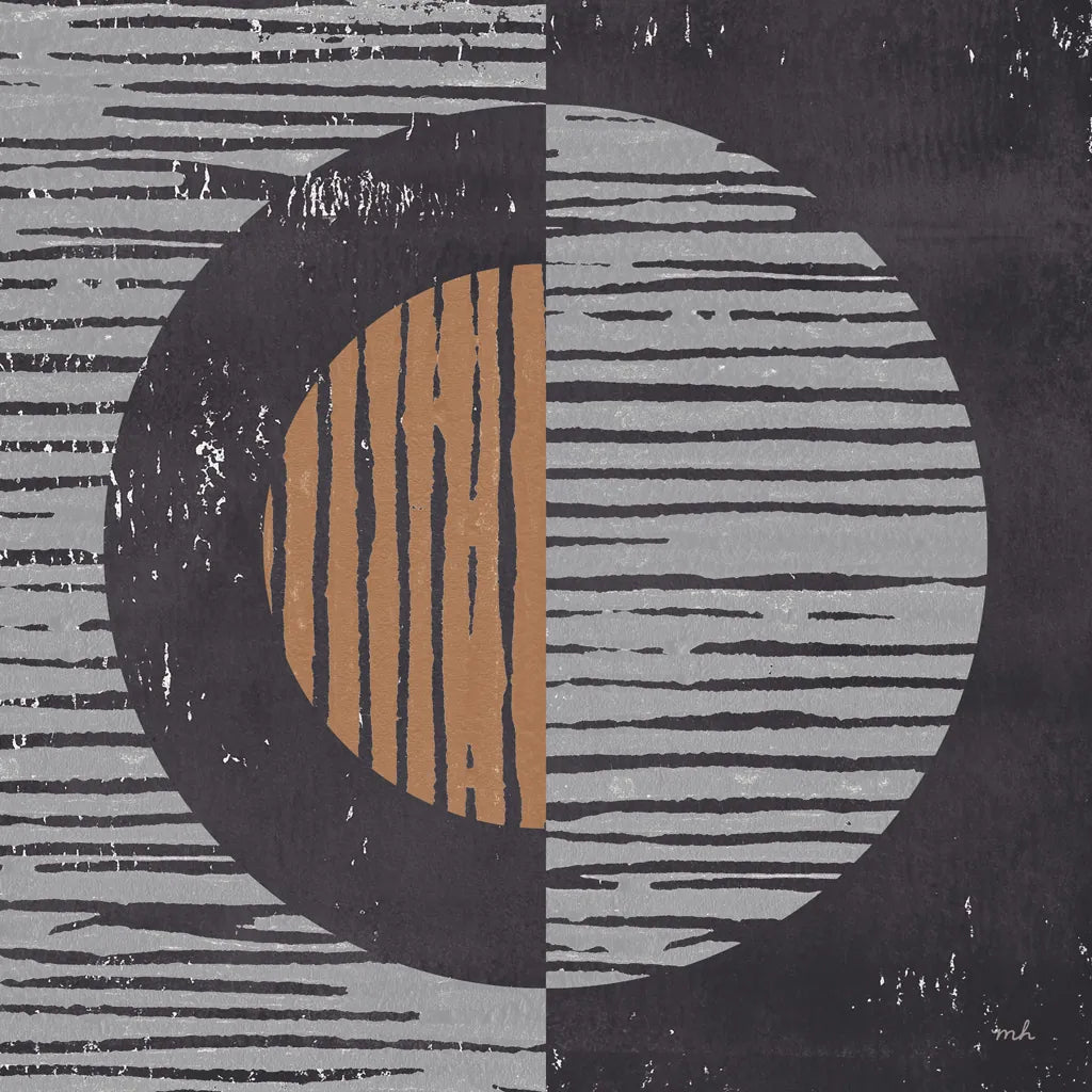 Primitive I Gray by Moira Hershey. SKU 66743a. Archival Giclee Fine art print for wall decor.