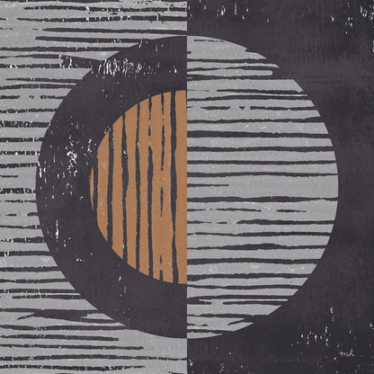 Primitive I Gray by Moira Hershey. SKU 66743a. Archival Giclee Fine art print for wall decor.