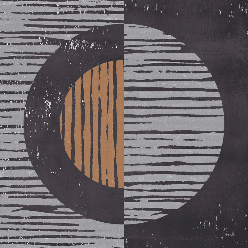 Primitive I Gray by Moira Hershey. SKU 66743a. Archival Giclee Fine art print for wall decor.