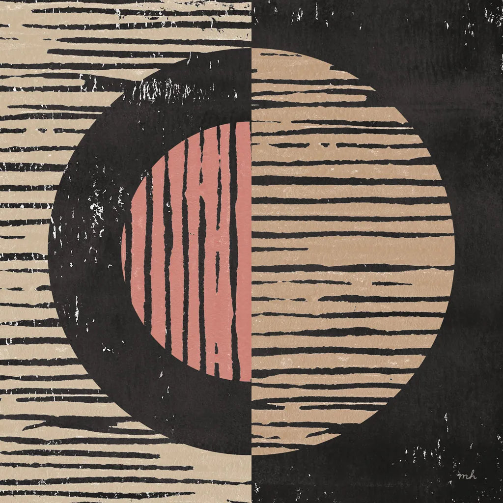 Primitive I Terra Cotta by Moira Hershey. SKU 59456a. Archival Giclee Fine art print for wall decor.