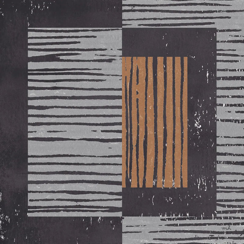 Primitive II Gray by Moira Hershey. SKU 66744a. Archival Giclee Fine art print for wall decor.