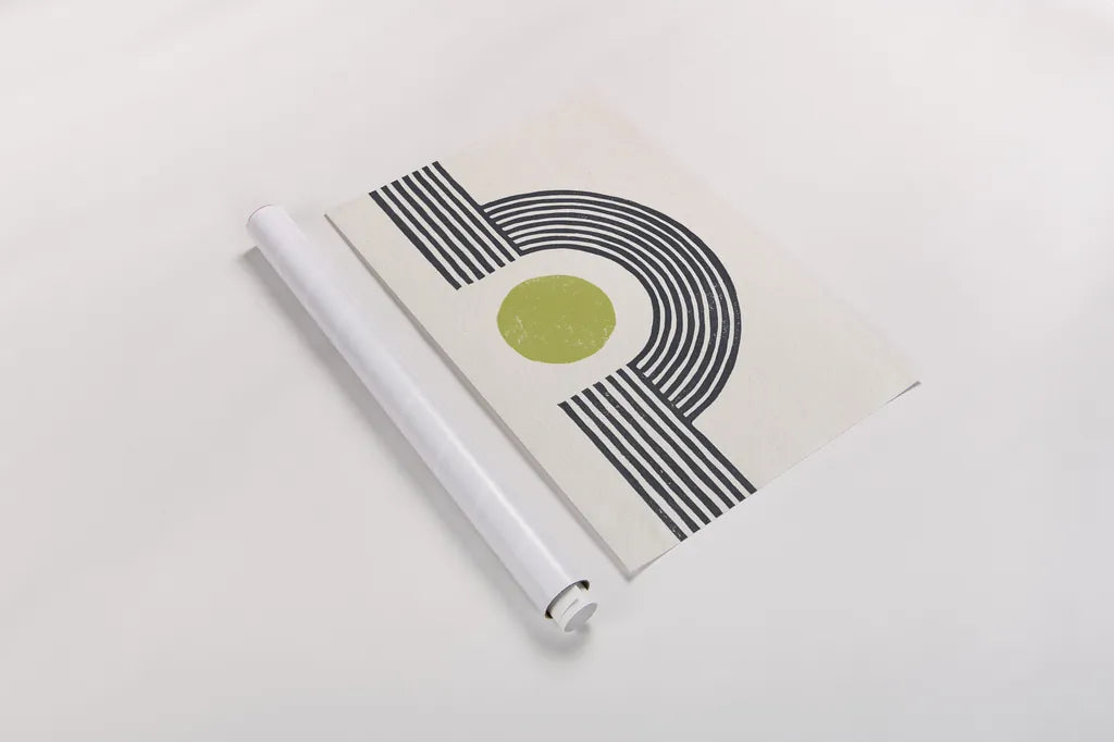 Rainbow Bridge II by Moira Hershey. shown as a rolled paper print. Available as archival giclee rolled canvas, fine art paper, or poster print. SKU 72247i.