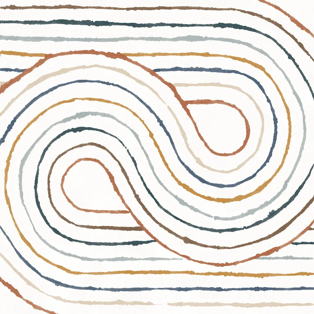 Rainbow Road I by Moira Hershey. SKU 55551a. Archival Giclee Fine art print for wall decor.