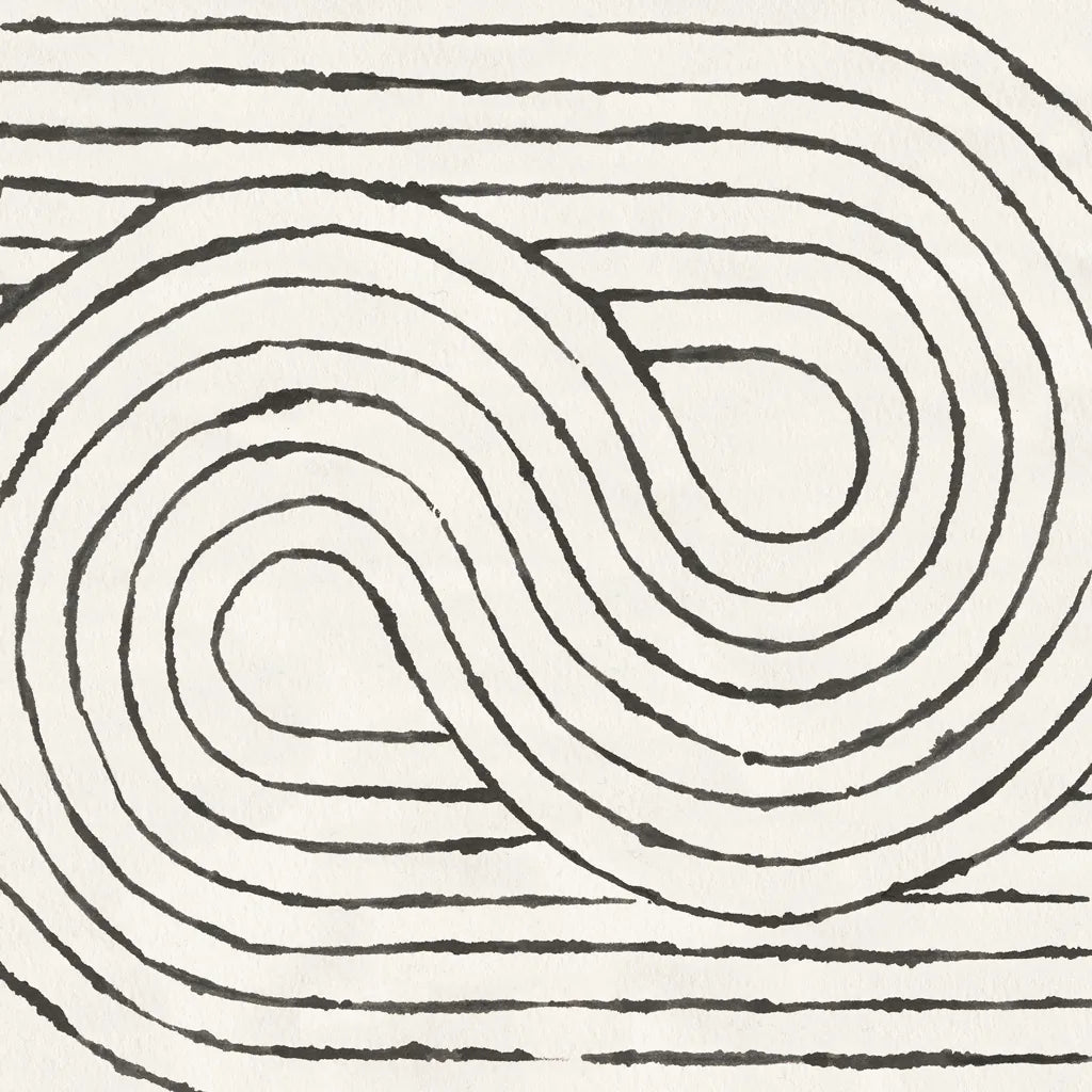 Rainbow Road I BW by Moira Hershey. SKU 56577a. Archival Giclee Fine art print for wall decor.