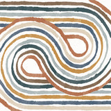 Rainbow Road I Thick Lines by Moira Hershey. SKU 57810a. Archival Giclee Fine art print for wall decor.