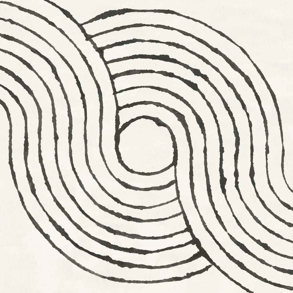 Rainbow Road II BW by Moira Hershey. SKU 56578a. Archival Giclee Fine art print for wall decor.