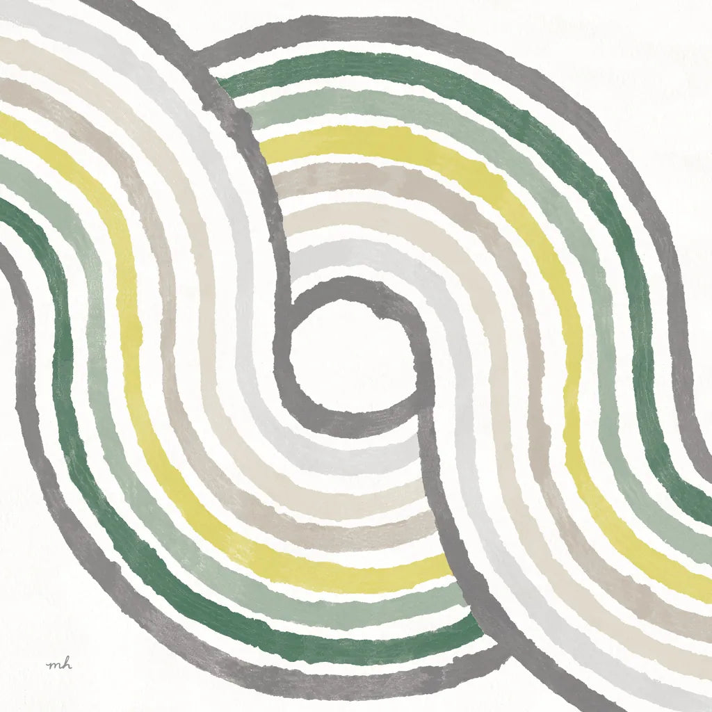 Rainbow Road II Bold Cabana by Moira Hershey. SKU 68249a. Archival Giclee Fine art print for wall decor.