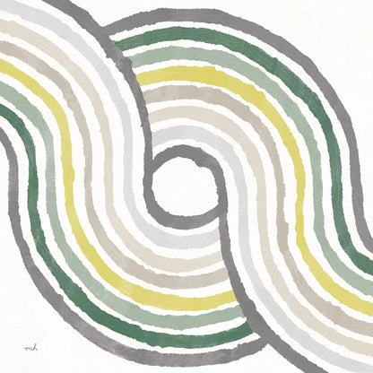 Rainbow Road II Bold Cabana by Moira Hershey. SKU 68249a. Archival Giclee Fine art print for wall decor.